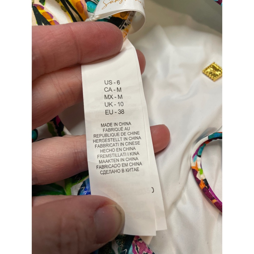 Sunshine 79 Women's Plunge Mio One Piece Swimsuit, 6 - Picture 5 of 6